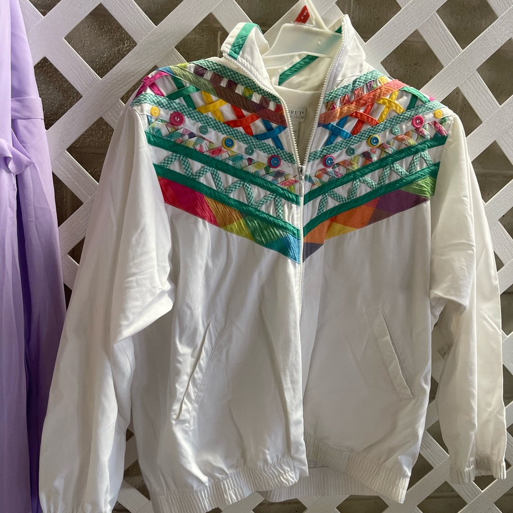 Koret Francisca Jacket 70s Medium Vtg Women’s Bust 22 L 24 Granny Core